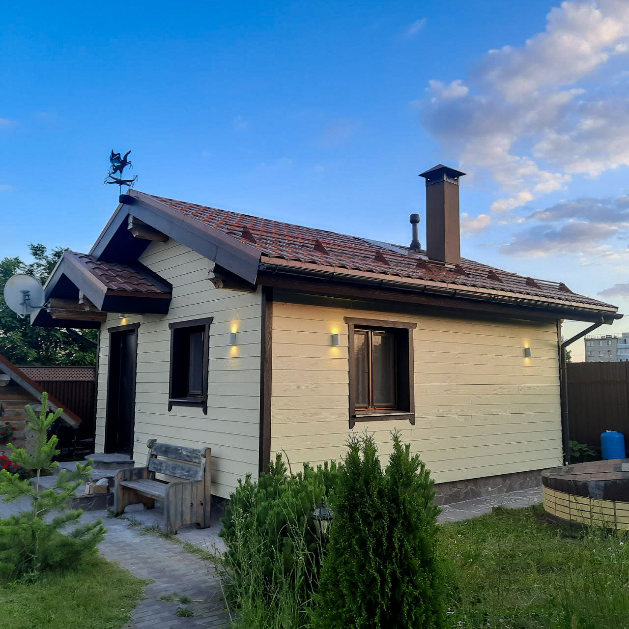 Фиброцементный сайдинг Бетэко Фиброцементный сайдинг Бетэко